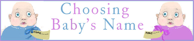 choosing baby's name